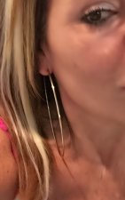 Jumbo Hoop Earrings Silver sep and Gold gep SEXY Pierced